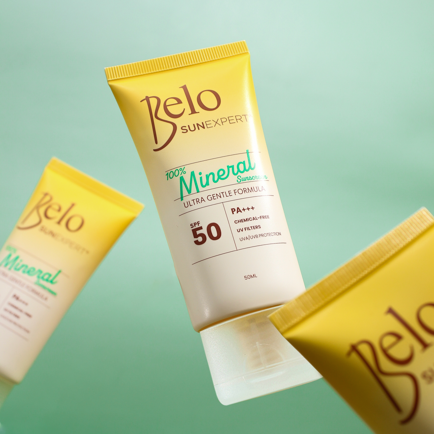 Belo SunExpert Ultra Gentle Sunscreen SPF50 50mL - FREE SHIPPING