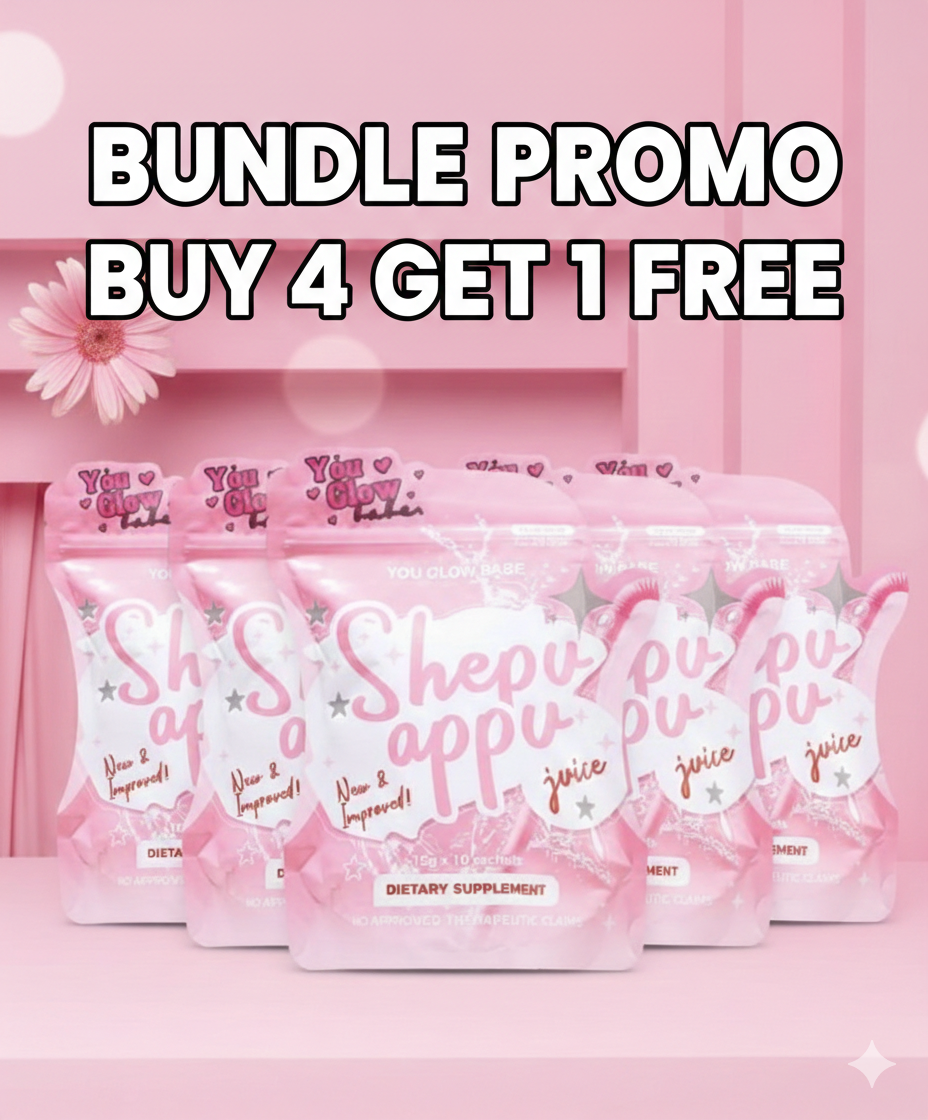 ON HAND! BUY 4 GET 1 FREE You Glow Babe - Shape Up/Shepu Appu Slimming Juice -  FREE SHIPPING