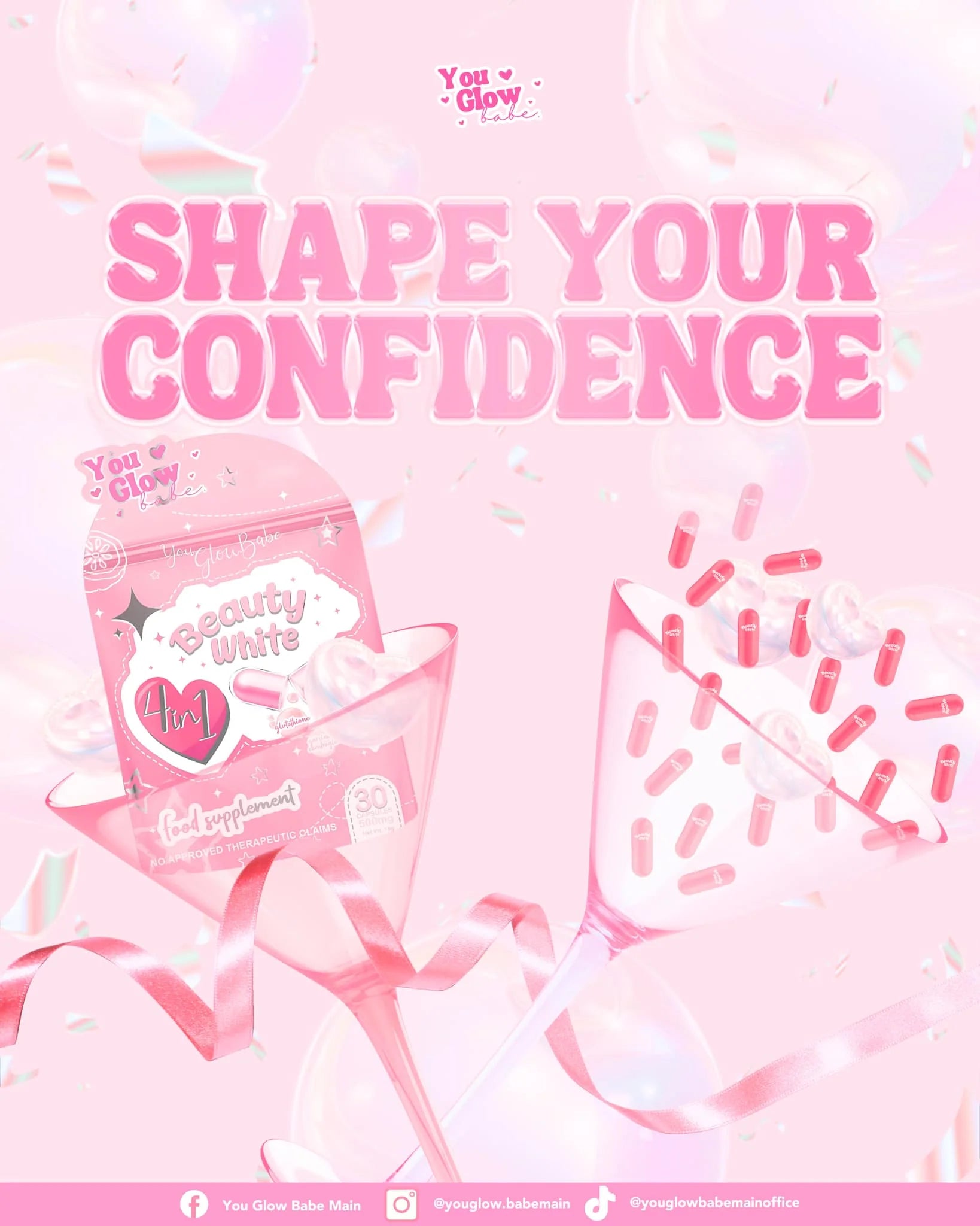 glow babe glutathione You is unstoppable! We're keeping the details under wraps for now, but trust usyou won't want to miss out on this. It's the perfect product for a skin You Glow Babe Shepu Appu